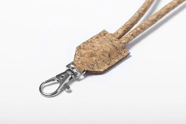 Merul cork lanyard Natural