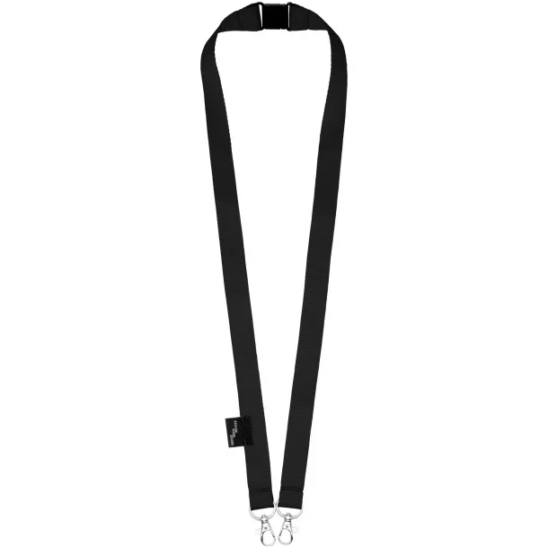 Adam Reciklirana PET vezica s dvije kuke - Bullet Solid black