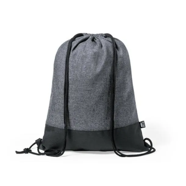  Water repellent RPET drawstring bag, reflective material A69F99