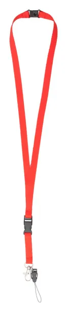 Briol lanyard Red