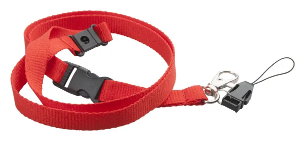 Briol lanyard Red