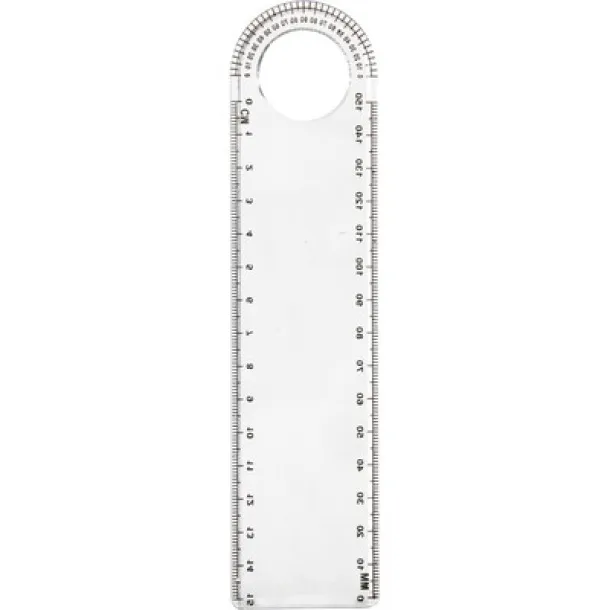  Ruler with loupe and protractor neutral