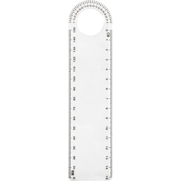  Ruler with loupe and protractor neutral