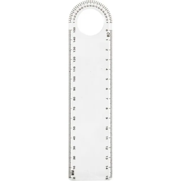  Ruler with loupe and protractor neutral