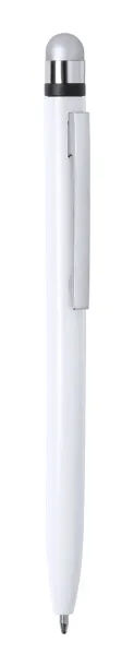 Verne antibacterial touch ballpoint pen White Silver