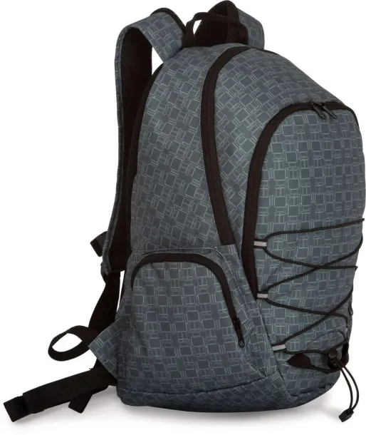  Ruksak za odmor - Kimood Sea Grey Digital Crna