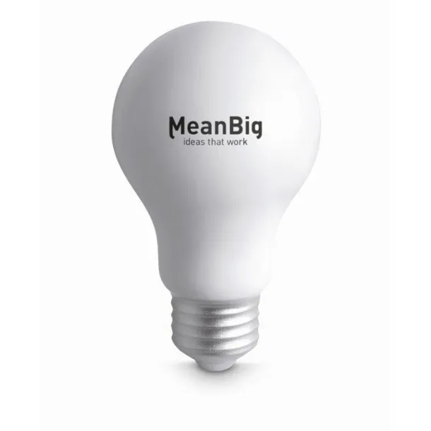 LIGHT Anti-stress PU bulb White