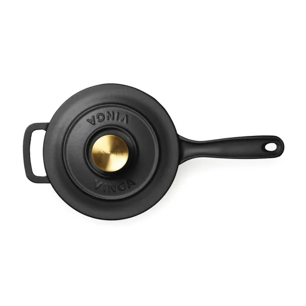  VINGA Monte enameled cast iron pot 1,9L - Vinga Black