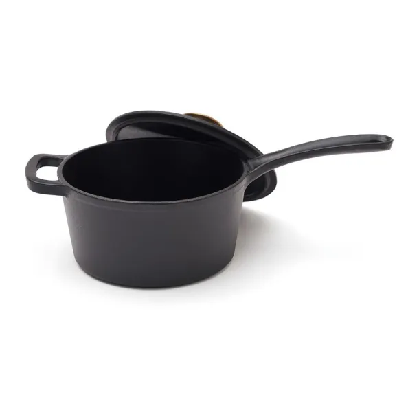  VINGA Monte enameled cast iron pot 1,9L - Vinga Black
