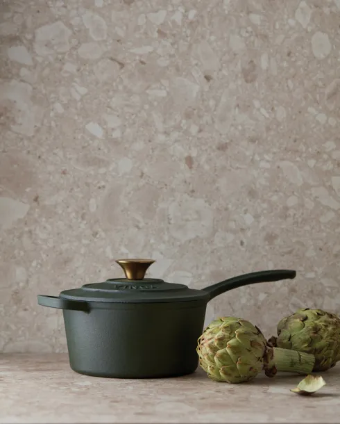  VINGA Monte enameled cast iron pot 1,9L - Vinga Green 