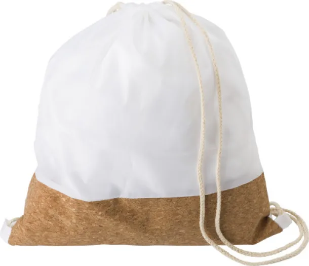 Elodie rPET and cork drawstring backpack 