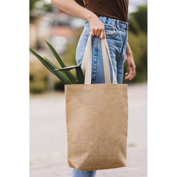 JECO jute shopping bag Beige