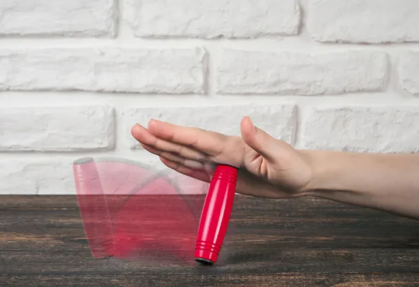Rondux rolling stick toy Red