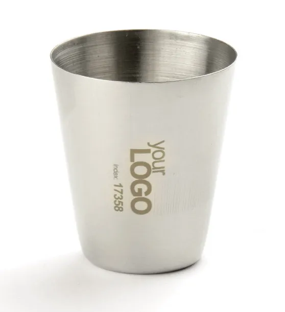 CHEERS Cup set  30 ml - 4 pcs. Srebrna