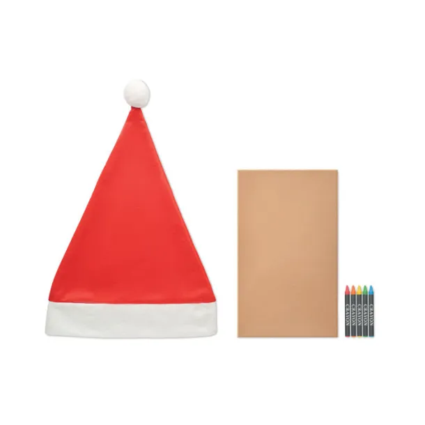 BONO PAINT Kids Santa hat Red