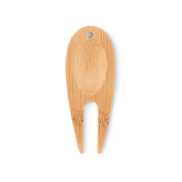 BOGEY Bamboo golf divot tool Wood