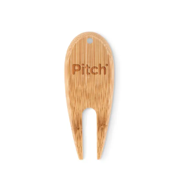 BOGEY Bamboo golf divot tool Wood