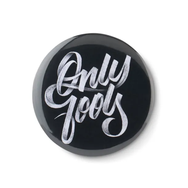 SMALL PIN Small pin button Matt Silver