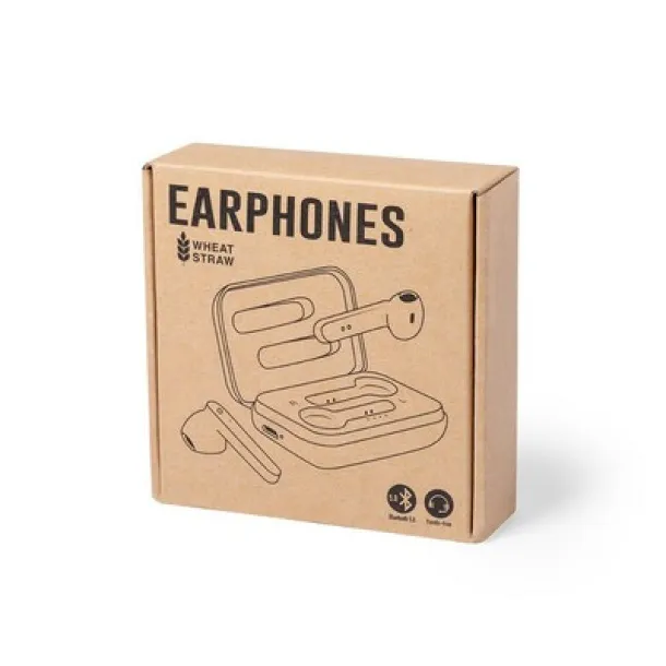  Wheat straw wireless earphones neutral