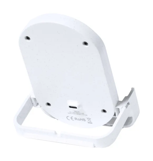 Buisson wireless charger White Natural