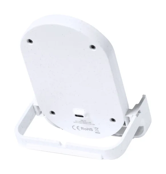 Buisson wireless charger White Natural