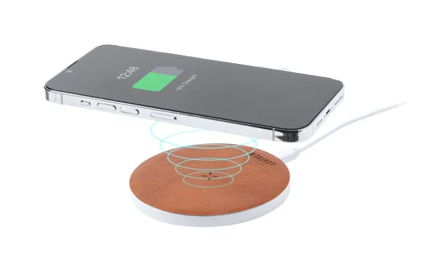 Sarkul RCS wireless charger Brown White