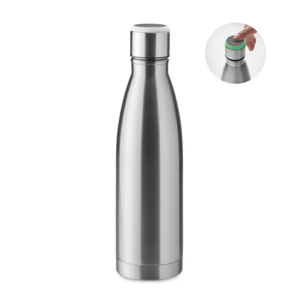 DEREO Double wall bottle 500 ml Matt Silver