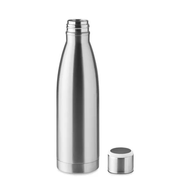 DEREO Double wall bottle 500 ml Matt Silver