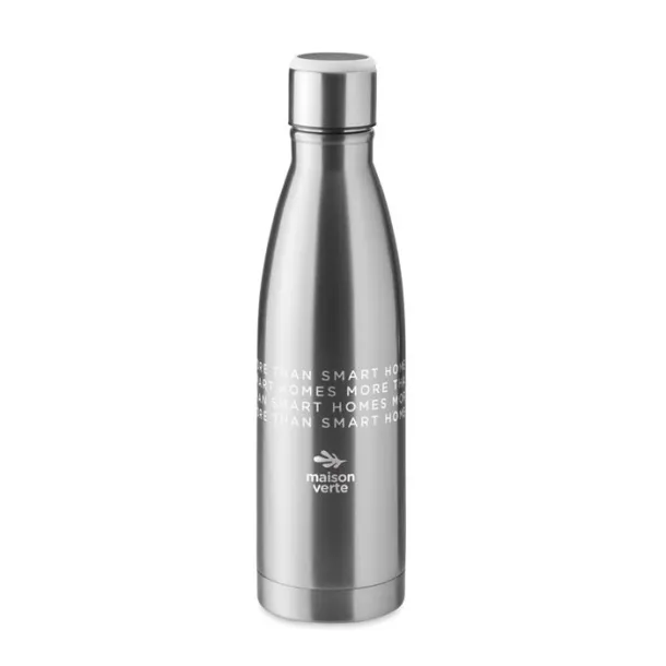 DEREO Double wall bottle 500 ml Matt Silver