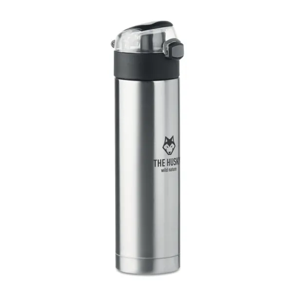 NUUK LUX Security lock SS bottle Matt Silver