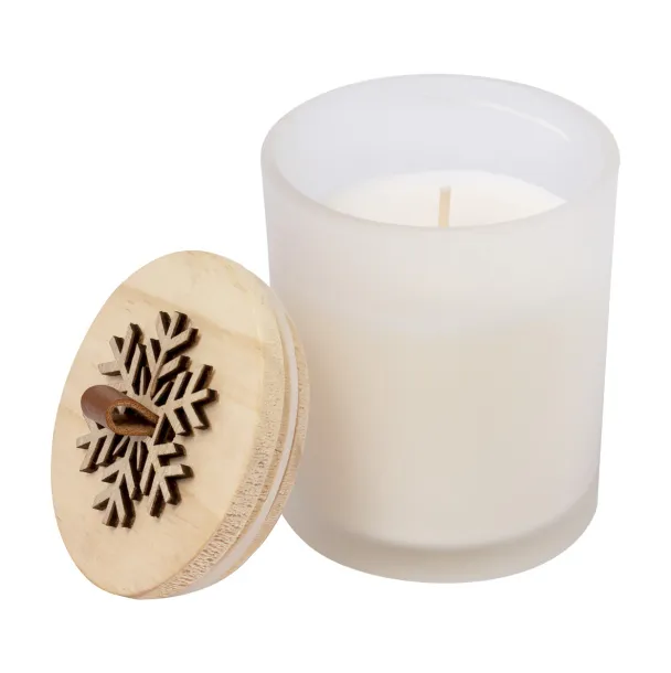 Flandle Christmas candle White