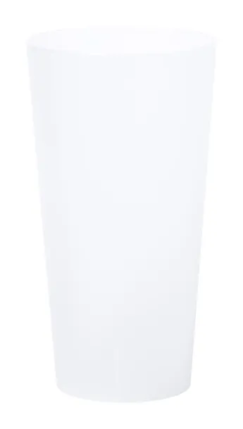 Yonrax drinking cup frosted white