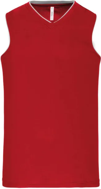  KIDS' BASKETBALL JERSEY - Proact Sporty Red