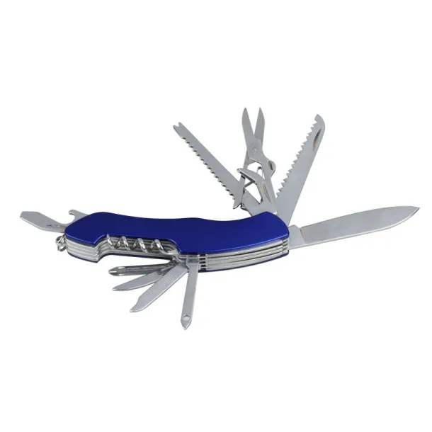 MAINZ pocket knife 12 functions Blue