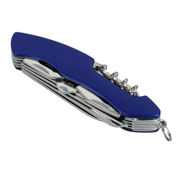 MAINZ pocket knife 12 functions Blue