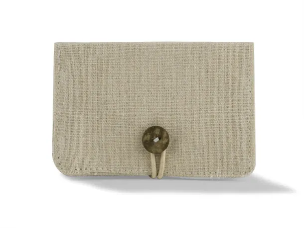 LILL Business card holder Beige