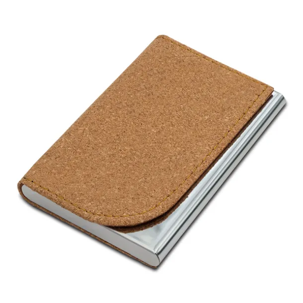 TORRE business card holder Brown