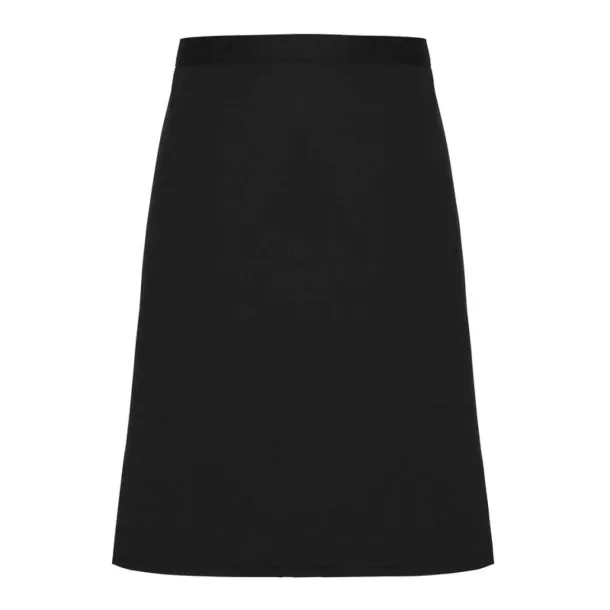  FAIRTRADE MID LENGTH APRON - Premier Black