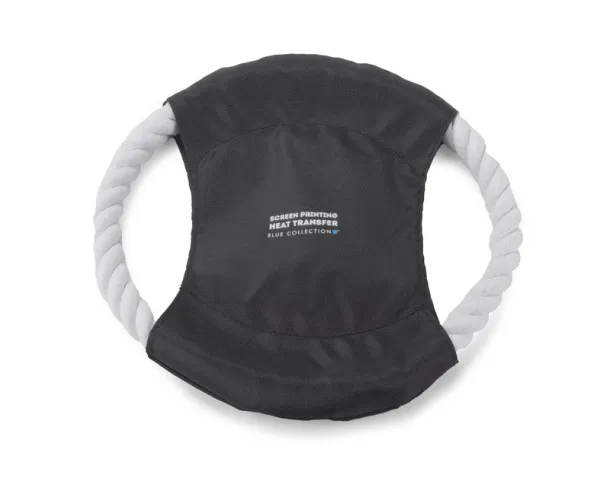 RINGO Dog frisbee Crna