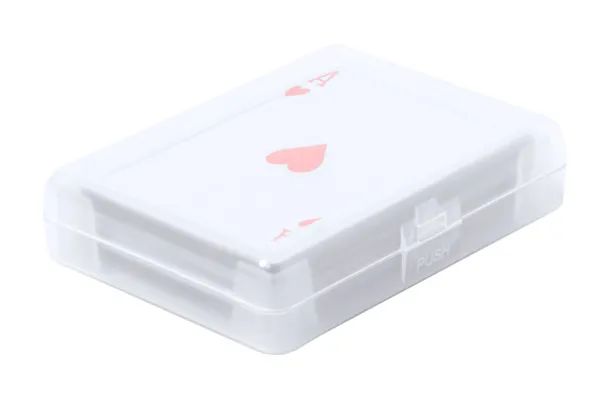 Picas playing cards White