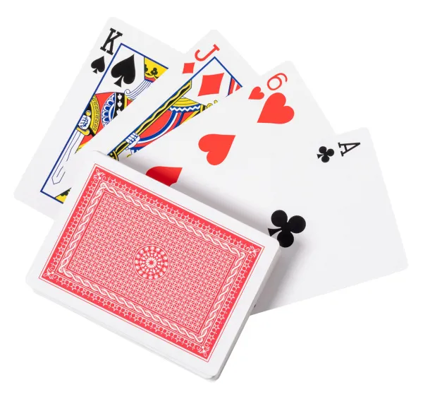 Picas playing cards White