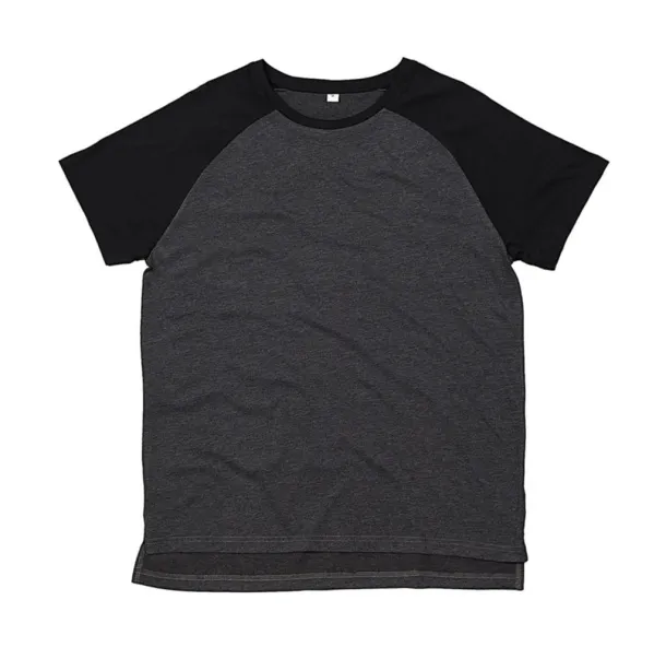  Baseball kratka majica - Mantis Charcoal Grey Melange Crna