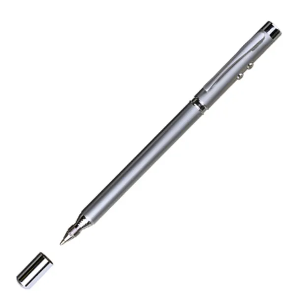 POINTER ballpoint pen with laser pointer Silver