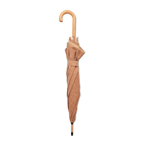 QUORA 25 inch cork umbrella Beige