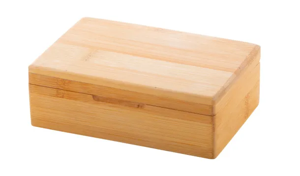 Arashi bamboo jewellery box Natural