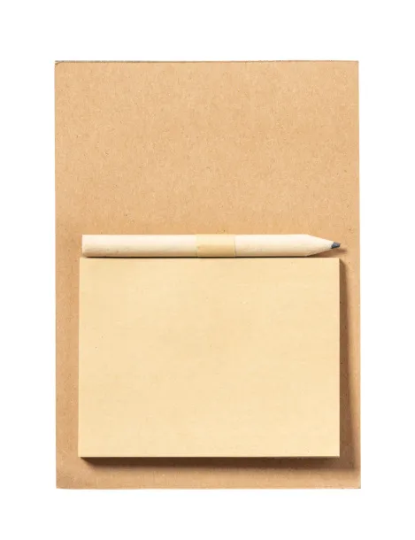 Kibly magnetic notepad khaki