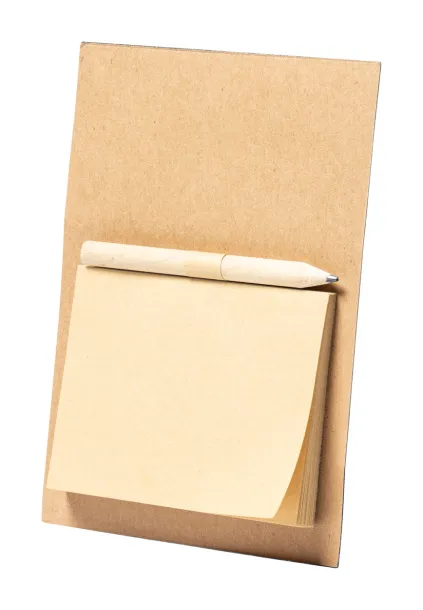 Kibly magnetic notepad khaki