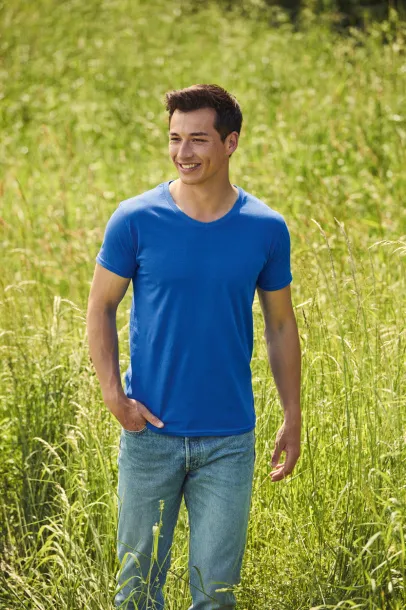 Iconic V-Neck T-shirt Blue