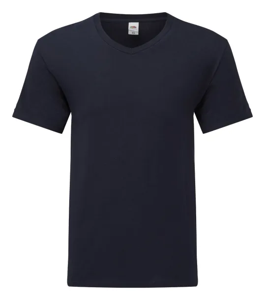 Iconic V-Neck T-shirt Dark blue