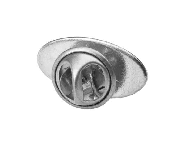 Mick metal badge Silver